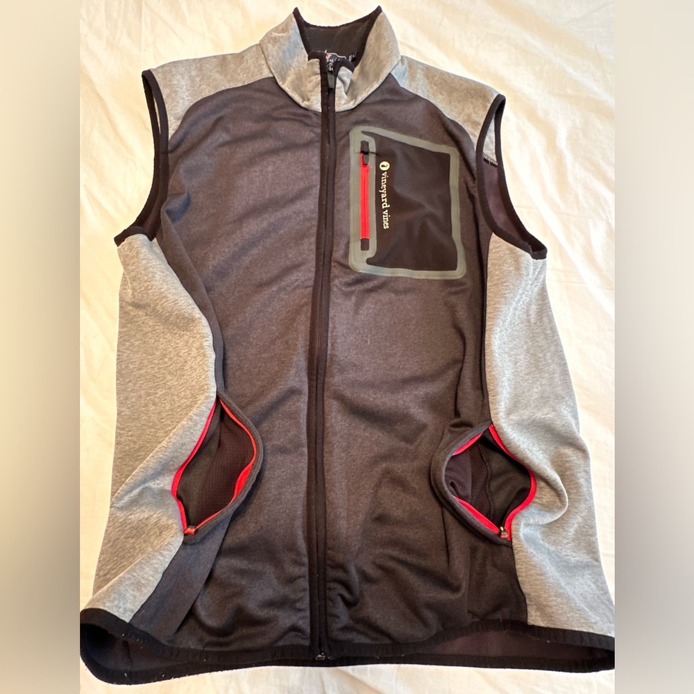 Vineyard Vines Performance Powerstretch Vest Blac… - image 3
